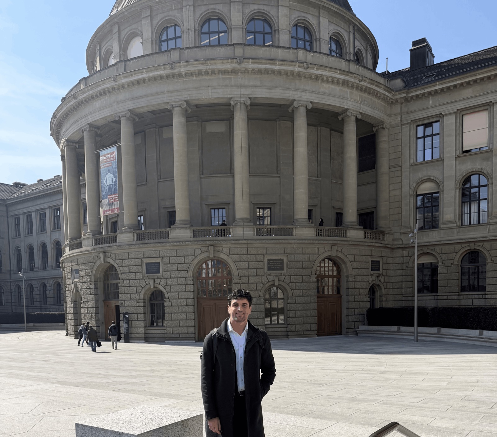 Armando Ferrara at ETH Zürich Hauptgebäude — Diploma of Advanced Studies, Data Science